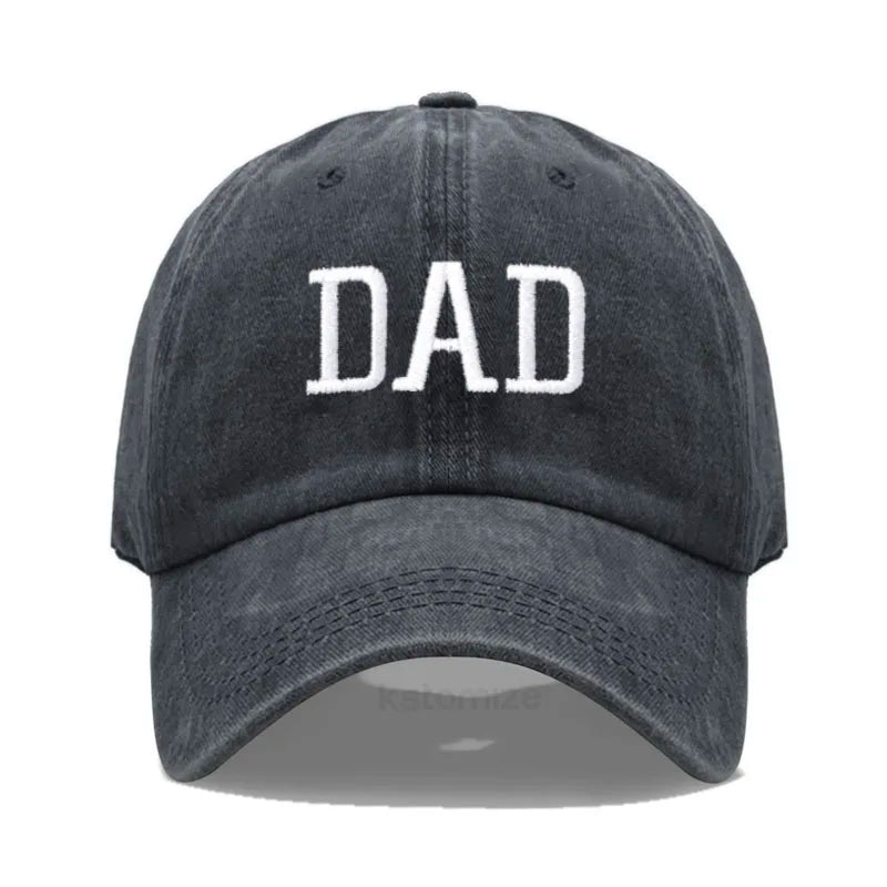 DAD MOM Embroidery Baseball Cap Fashion Women Men Hat Sport Visors Snapback Cap Sun Hat Breathable Outdoor Caps