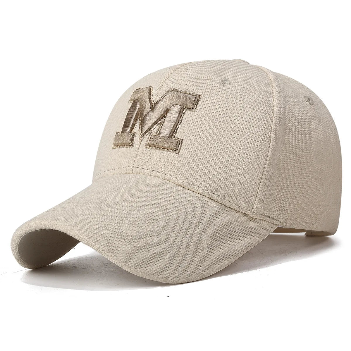 Four-Season New Pineapple Fabric Hard Top 3D Embroidered Baseball Cap Outdoor Sports Casual Duckbill Hat