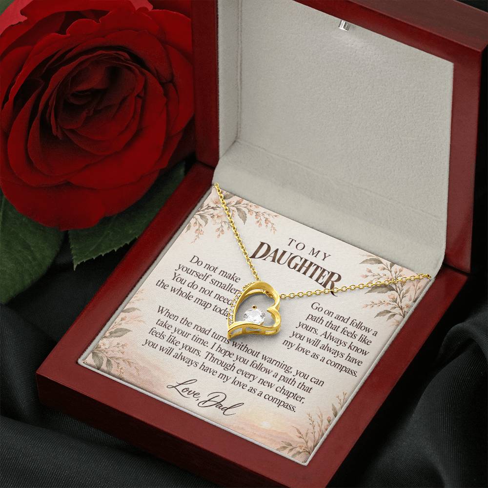 C577 - The Long Road Ahead And A Promise To Carry Into New Chapters - Forever Love Necklace