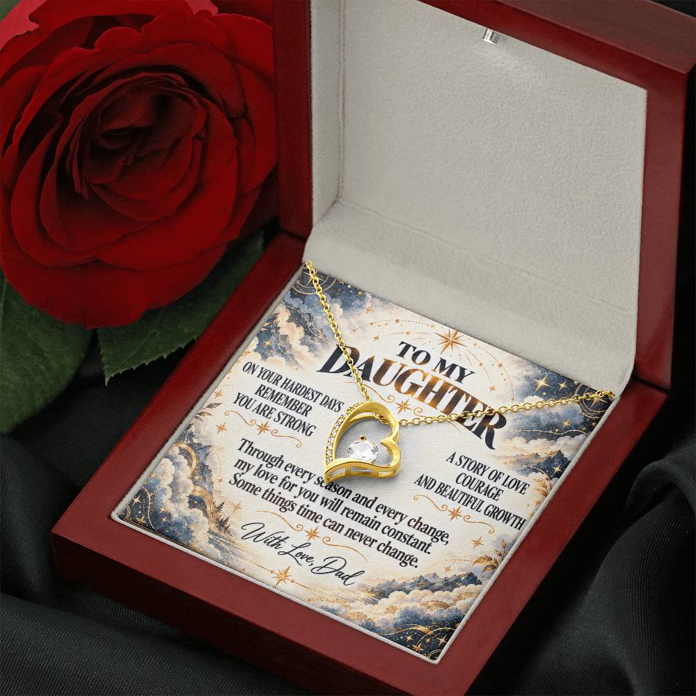 C312 - You Are The Beautiful Chapter Of My Life I Will Always Read With Pride - Forever Love Necklace