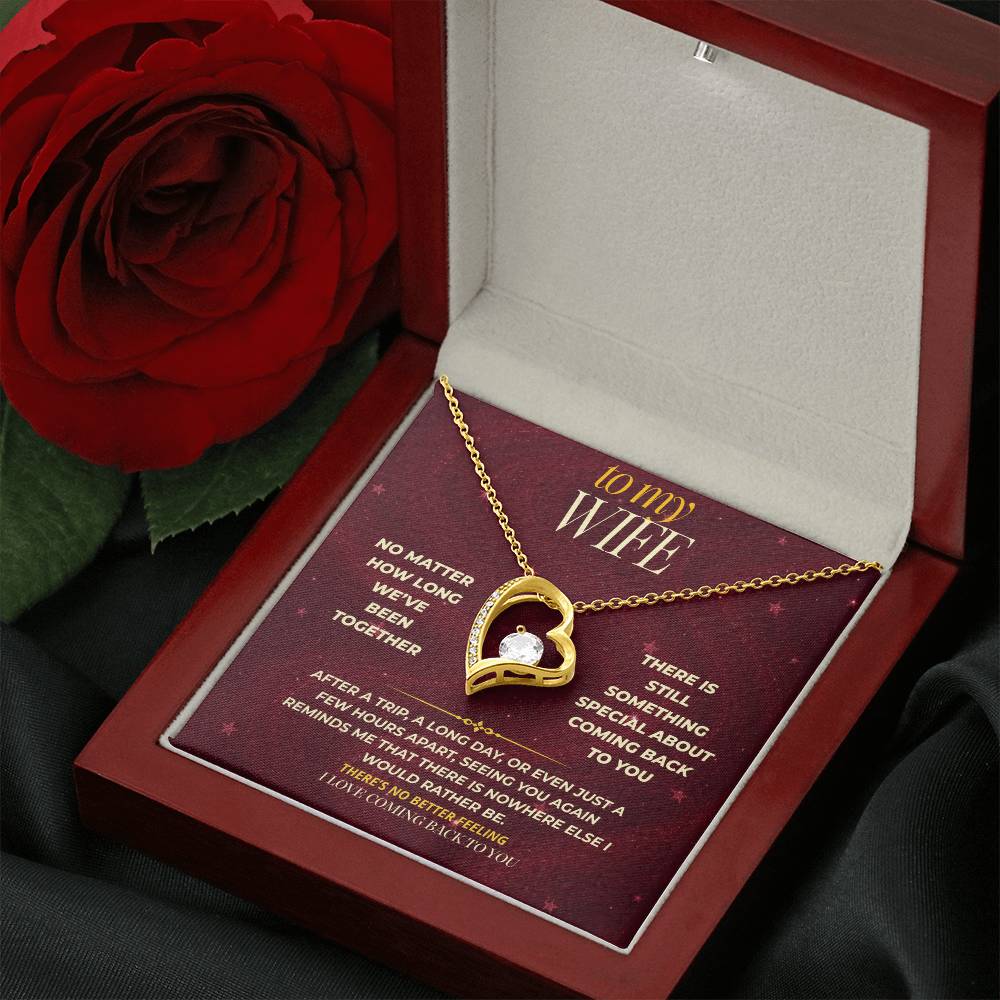 S175 - I Love Coming Back To You – Forever Love Necklace From Husband