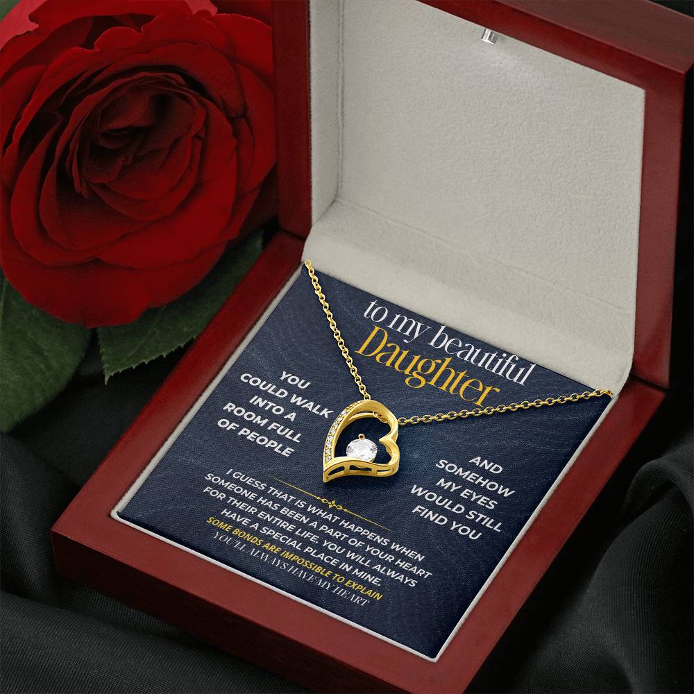 S277 - I’ll Always Have A Soft Spot For You – Forever Love Necklace From Dad
