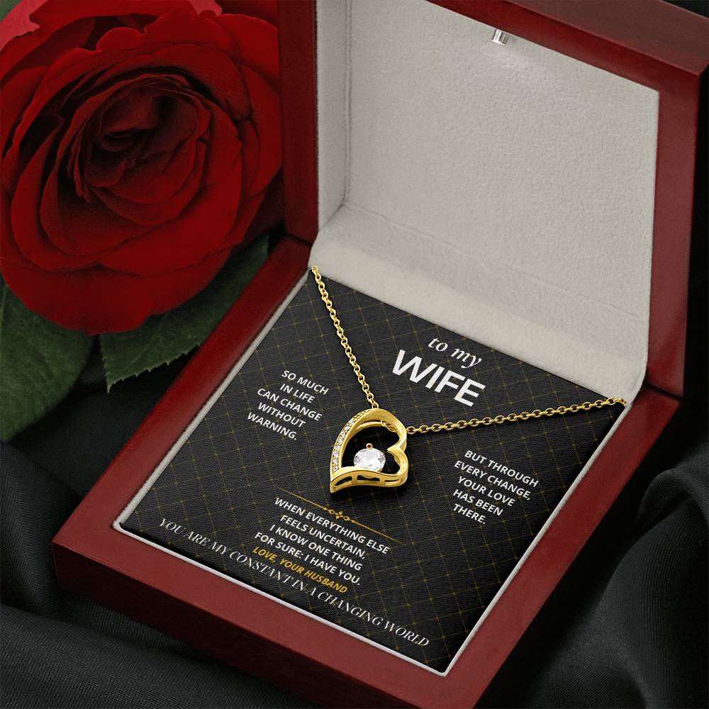 S42 - You Are My Constant – Forever Love Necklace From Husband