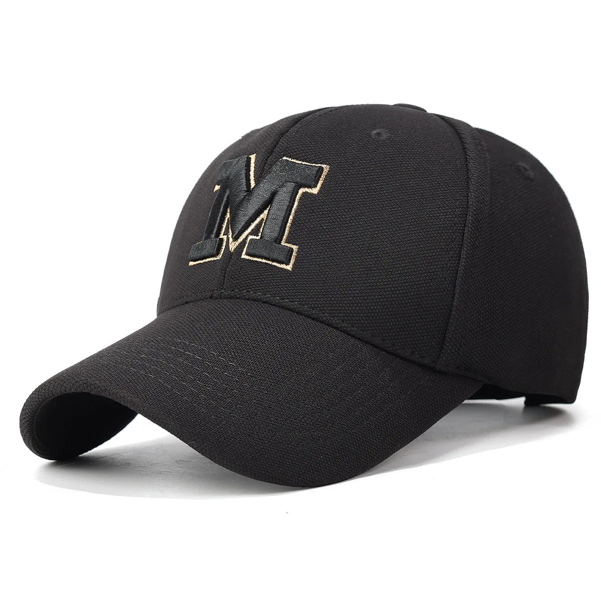 Four-Season New Pineapple Fabric Hard Top 3D Embroidered Baseball Cap Outdoor Sports Casual Duckbill Hat