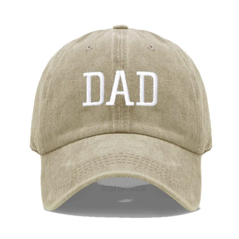 DAD MOM Embroidery Baseball Cap Fashion Women Men Hat Sport Visors Snapback Cap Sun Hat Breathable Outdoor Caps