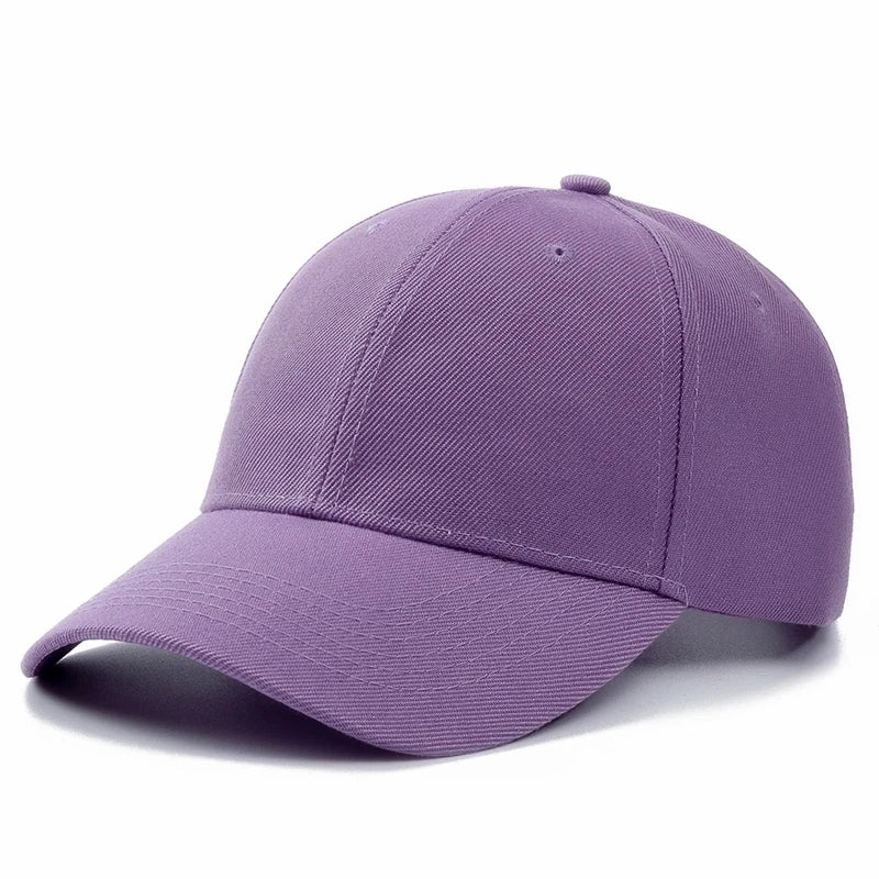 Women Baseball Caps Men Plain Curved Sun Visor Adjustable Baseball Cap Women Men's Baseball Cap Men Female Cap