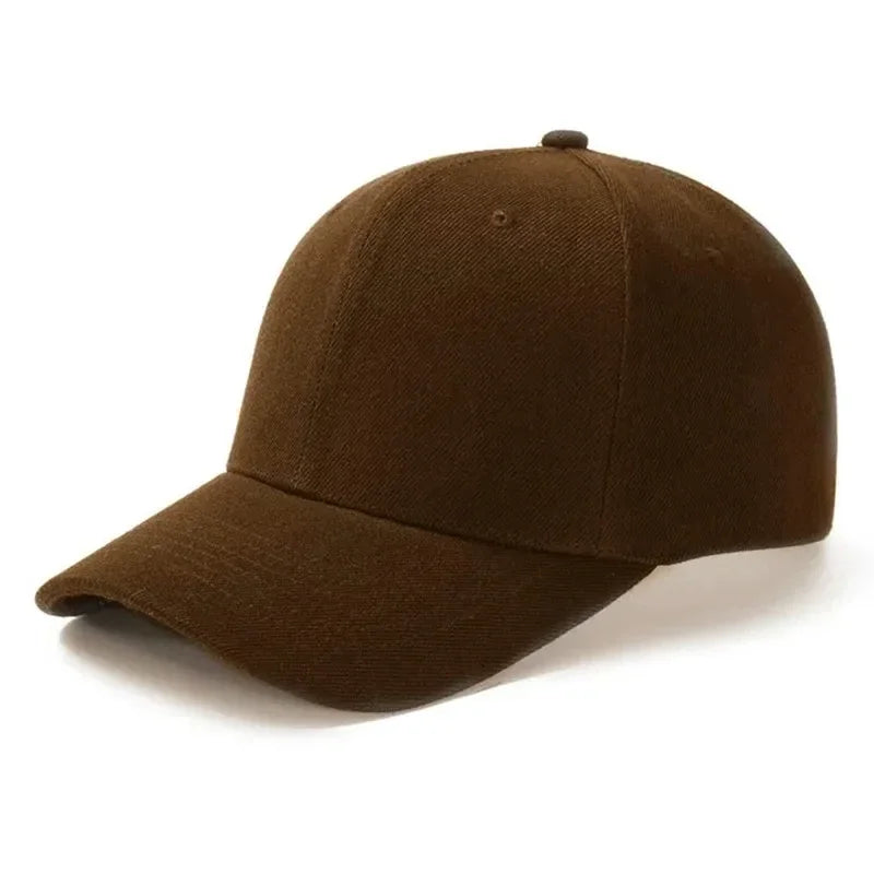 Women Baseball Caps Men Plain Curved Sun Visor Adjustable Baseball Cap Women Men's Baseball Cap Men Female Cap