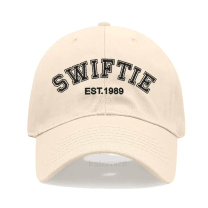 SWIFTIE 1989 Embroidery Baseball Cap for Men Women Unisex Washed Cotton Dad Hat Sun Hat Gift Fans Outdoor Sports Dropshipping