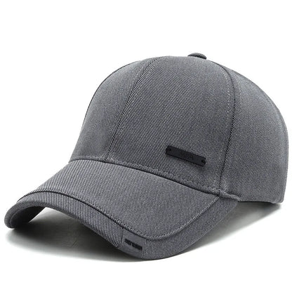 Unisex Hua Label Baseball Caps Hip Hop Cap Spring and Autumn Outdoor Adjustable Casual Hats Sunscreen Hat