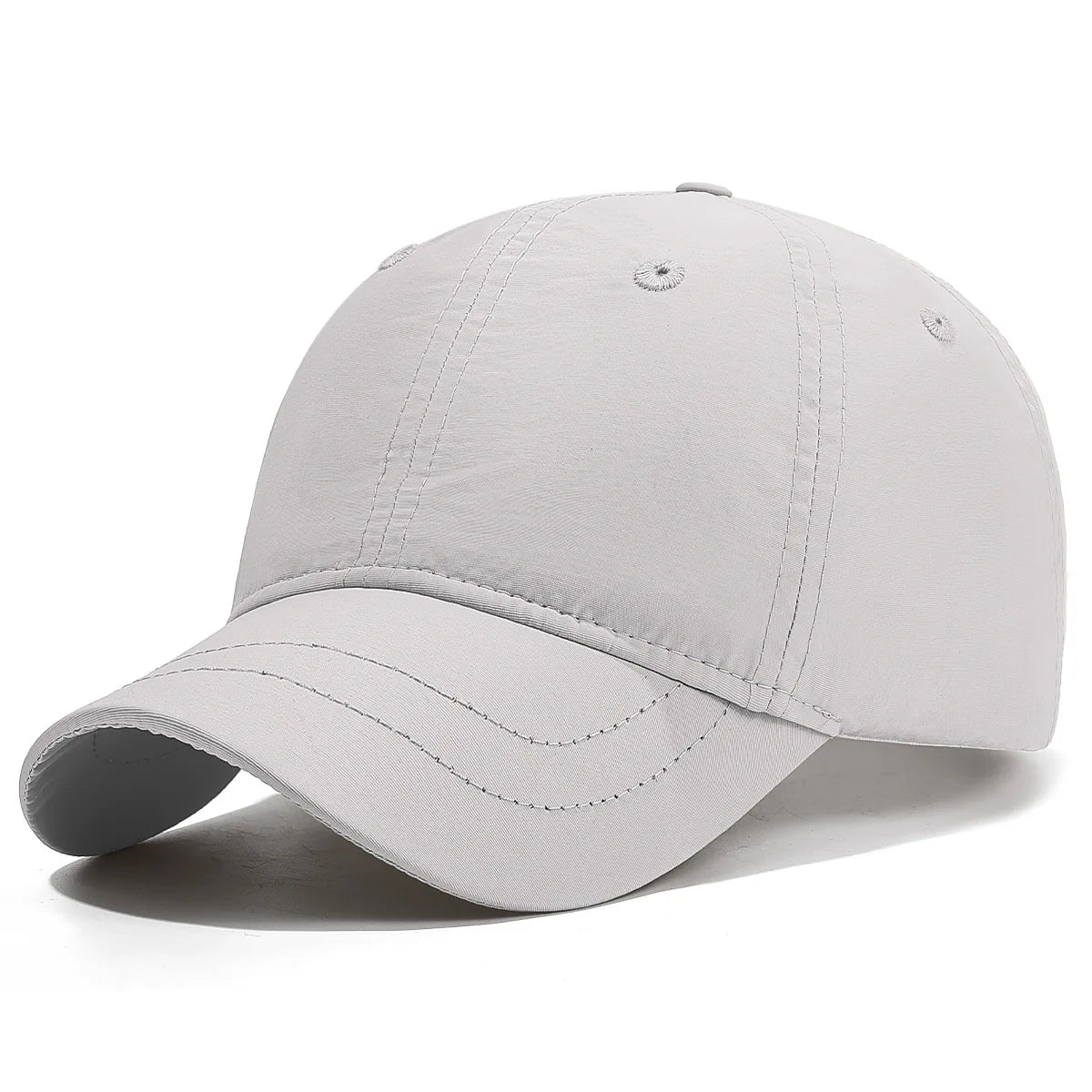 New Plain Baseball Cap, Korean Style, Waterproof, Duckbill Hat for Men and Women, Outdoor Travel, Hiking, Casual Sun Hat
