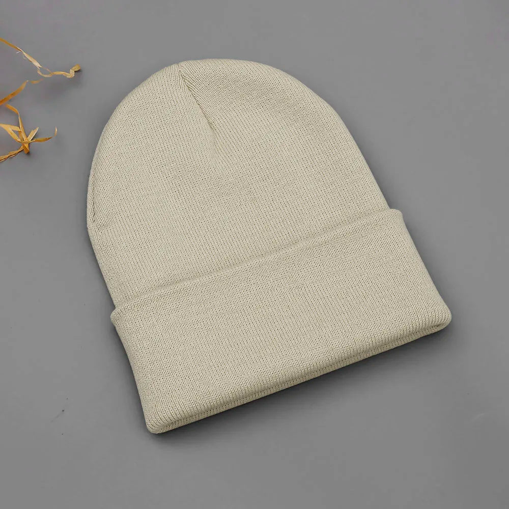 24 Colors Unisex Beanie Hat for Men Women Winter Knit Caps Soft Ski Hats