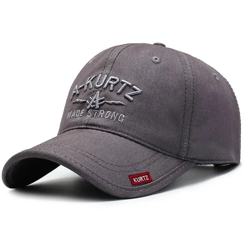 Spring New Baseball Cap Men's Korean Version Trendy Cap Outdoor Embroidery Sunhat Women's Sunscreen Cap Red Label Small A
