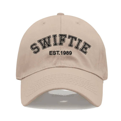 SWIFTIE 1989 Embroidery Baseball Cap for Men Women Unisex Washed Cotton Dad Hat Sun Hat Gift Fans Outdoor Sports Dropshipping