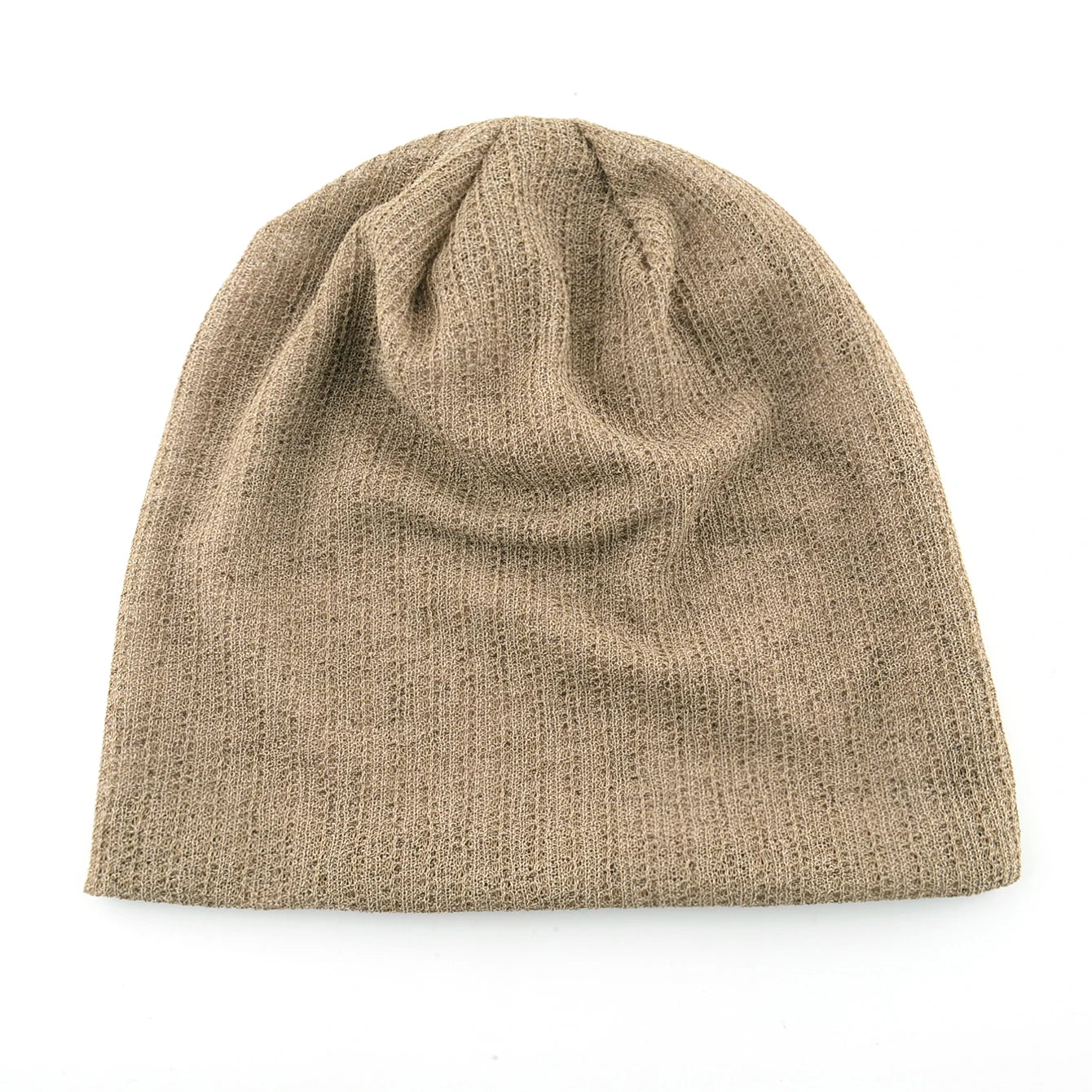 Unisex Knit Thin Slouchy Beanie Stretchy Breathable Classic Pull-On Hat For Spring Summer Daily Outdoor Sports Casual Hats