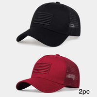 black red