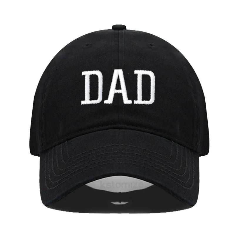 DAD MOM Embroidery Baseball Cap Fashion Women Men Hat Sport Visors Snapback Cap Sun Hat Breathable Outdoor Caps
