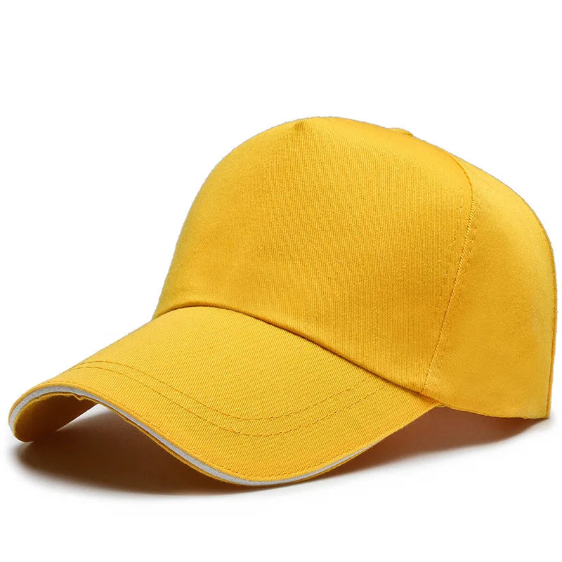 Spring And Summer Simple Sunscreen Baseball Cap Women's Outdoor Leisure Sports Cap Men