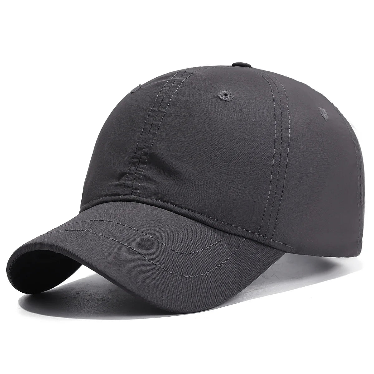 New Plain Baseball Cap, Korean Style, Waterproof, Duckbill Hat for Men and Women, Outdoor Travel, Hiking, Casual Sun Hat