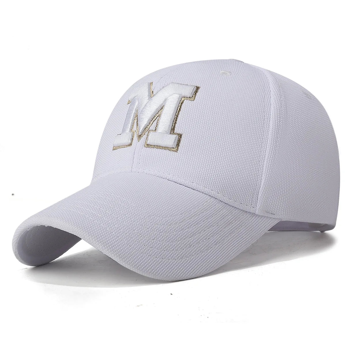 Four-Season New Pineapple Fabric Hard Top 3D Embroidered Baseball Cap Outdoor Sports Casual Duckbill Hat