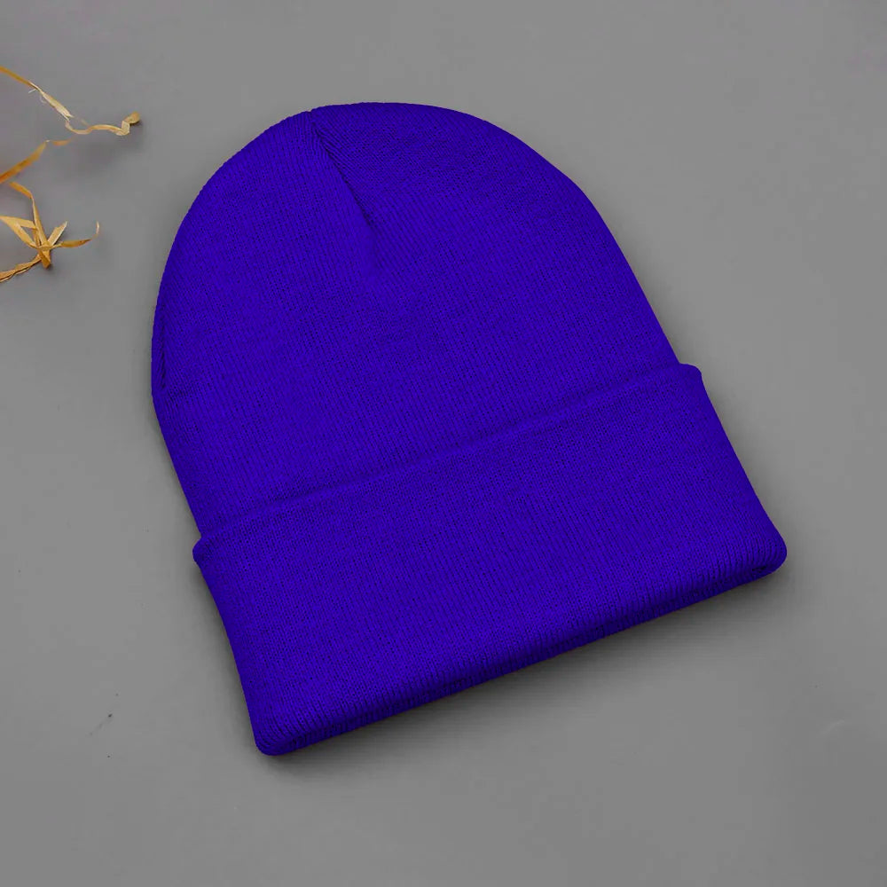 24 Colors Unisex Beanie Hat for Men Women Winter Knit Caps Soft Ski Hats