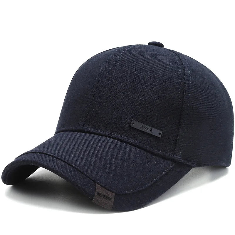 Unisex Hua Label Baseball Caps Hip Hop Cap Spring and Autumn Outdoor Adjustable Casual Hats Sunscreen Hat