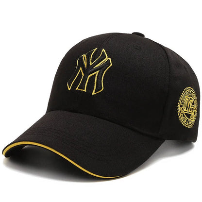 Hat Men's Casual Korean Version Outdoor Versatile Sunscreen Embroidery Letter Cap Couple Baseball Cap Women's Fashion Sunshade