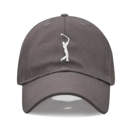 Play Golf Embroidery Baseball Cap For Men Women Washed Cotton Dad Hat Adjustable Unisex Casual Sports Caps
