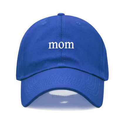 New dad mom Embroidery Soft Cotton Baseball Cap Fashion Women Men Hat Sport Visors Snapback Cap Sun Hat Breathable Outdoor Caps