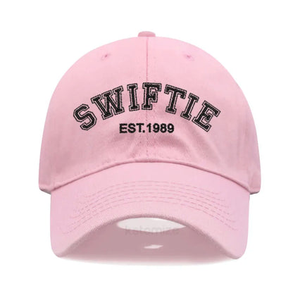 SWIFTIE 1989 Embroidery Baseball Cap for Men Women Unisex Washed Cotton Dad Hat Sun Hat Gift Fans Outdoor Sports Dropshipping