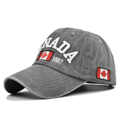 Men And Women Letters Fashion Trend Hat CANADA Letters Baseball Cap Cotton Versatile Baseball Cap