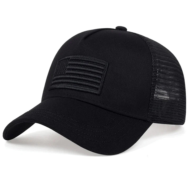American Flag Camouflage Baseball Capsmen's Summer Hats, Sunscreen Hats, Women's Summer Hats, Popular Tennis Hats