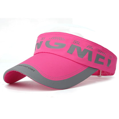 Summer Quick-Dry Open-Top Hat Printed Dingmei Sun Hat For Outdoor Sports, Running, And Casual Baseball Cap