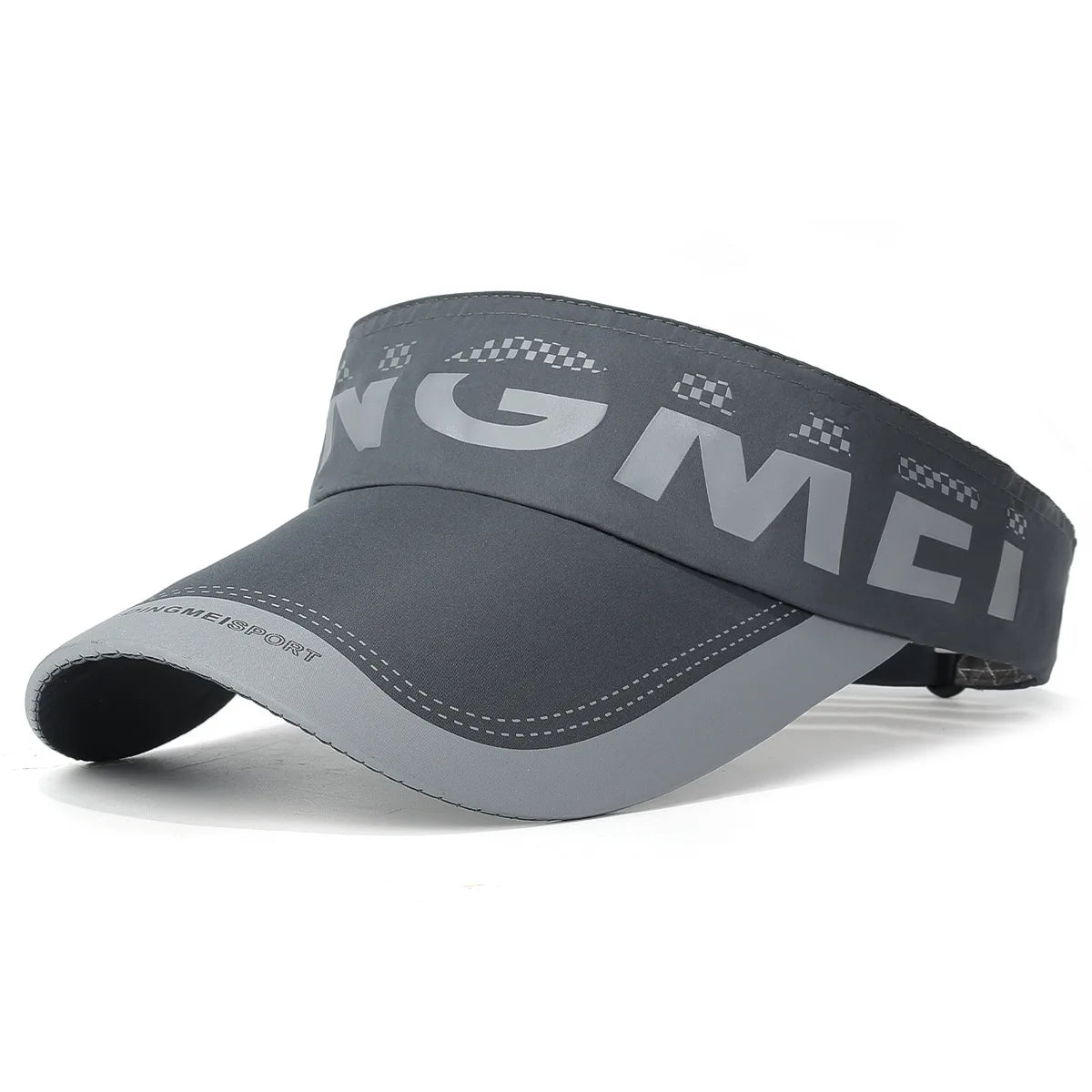 Summer Quick-Dry Open-Top Hat Printed Dingmei Sun Hat For Outdoor Sports, Running, And Casual Baseball Cap