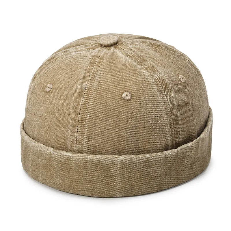 Street-style Soft-top Washed Hip-hop Cap - Unisex & Versatile Farmer's Hat