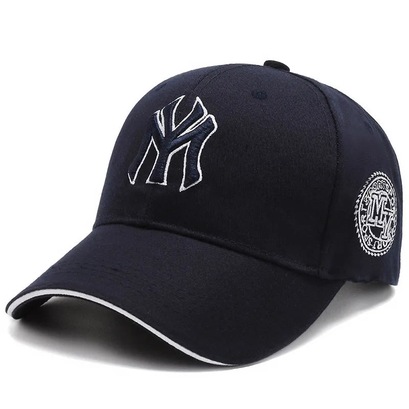 Hat Men's Casual Korean Version Outdoor Versatile Sunscreen Embroidery Letter Cap Couple Baseball Cap Women's Fashion Sunshade