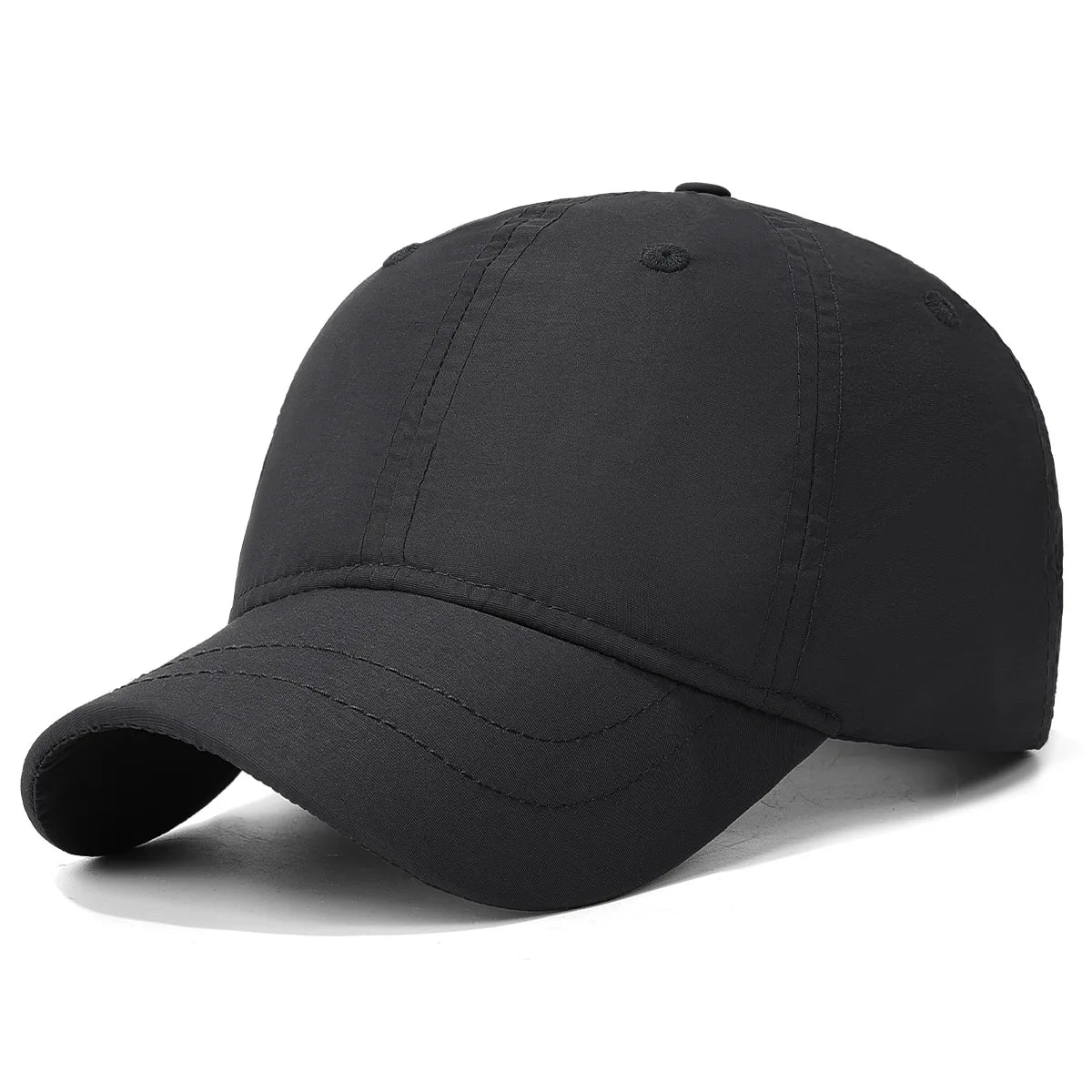 New Plain Baseball Cap, Korean Style, Waterproof, Duckbill Hat for Men and Women, Outdoor Travel, Hiking, Casual Sun Hat
