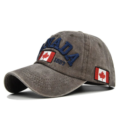 Men And Women Letters Fashion Trend Hat CANADA Letters Baseball Cap Cotton Versatile Baseball Cap