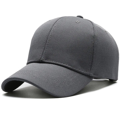 Pineapple Cloth Light Plate Simple Hat Men'S Casual Baseball Cap Fashion Visor Hat Minimalist Female Cap, Big Head Circumference