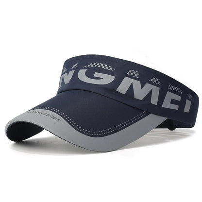 Summer Quick-Dry Open-Top Hat Printed Dingmei Sun Hat For Outdoor Sports, Running, And Casual Baseball Cap
