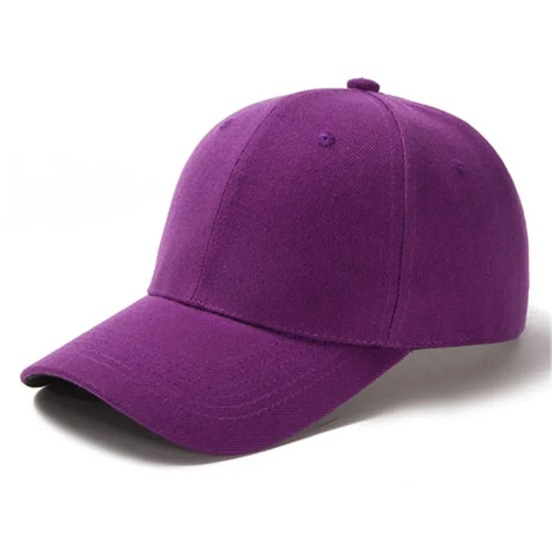 Women Baseball Caps Men Plain Curved Sun Visor Adjustable Baseball Cap Women Men's Baseball Cap Men Female Cap