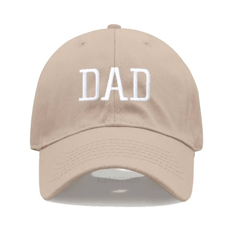DAD MOM Embroidery Baseball Cap Fashion Women Men Hat Sport Visors Snapback Cap Sun Hat Breathable Outdoor Caps