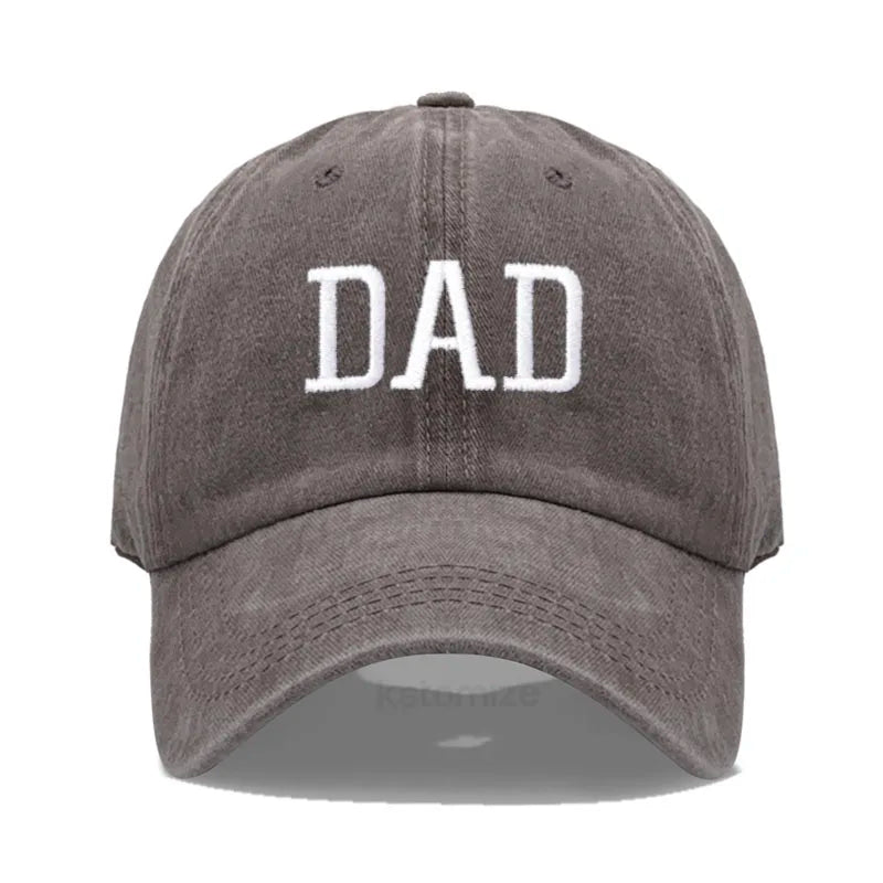 DAD MOM Embroidery Baseball Cap Fashion Women Men Hat Sport Visors Snapback Cap Sun Hat Breathable Outdoor Caps