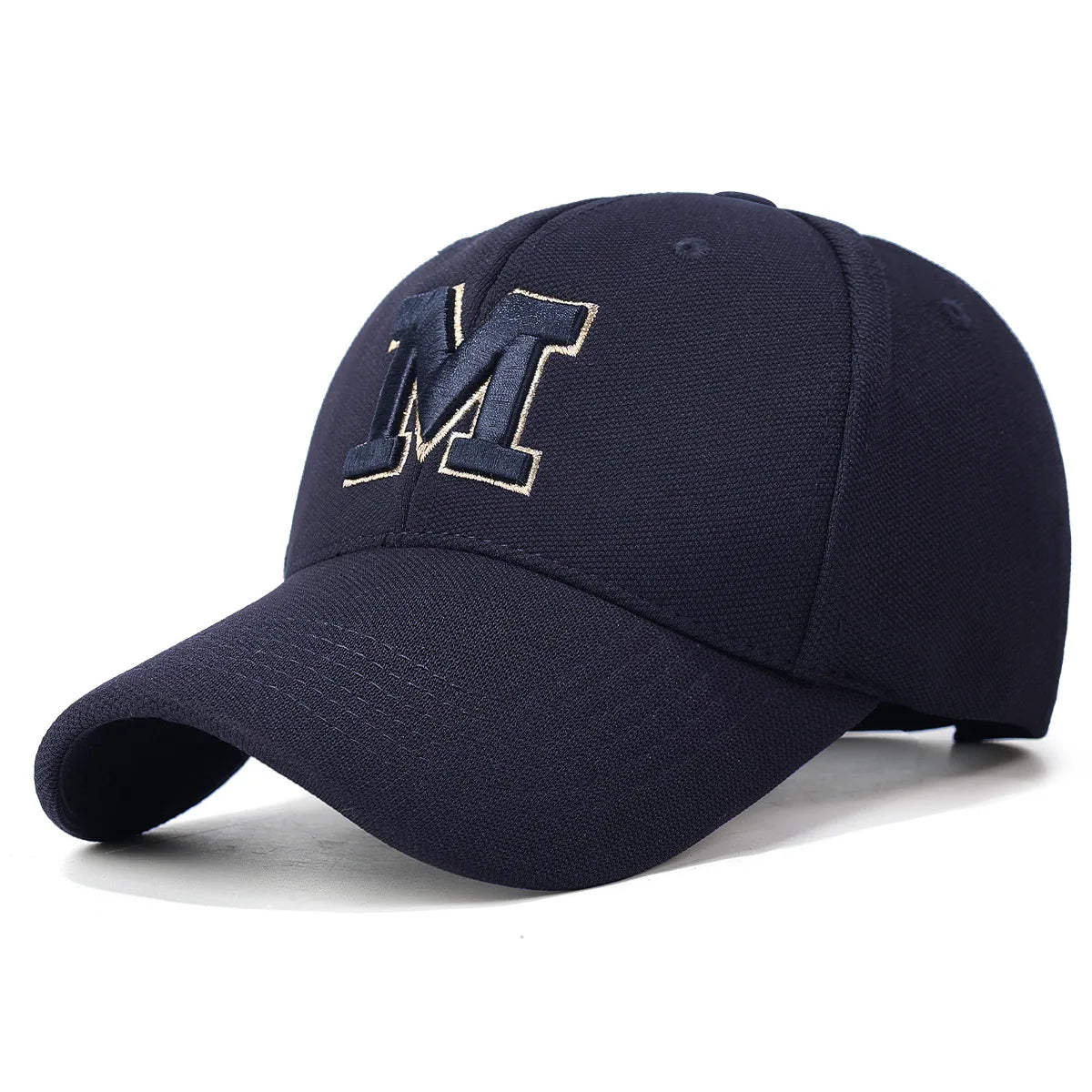 Four-Season New Pineapple Fabric Hard Top 3D Embroidered Baseball Cap Outdoor Sports Casual Duckbill Hat