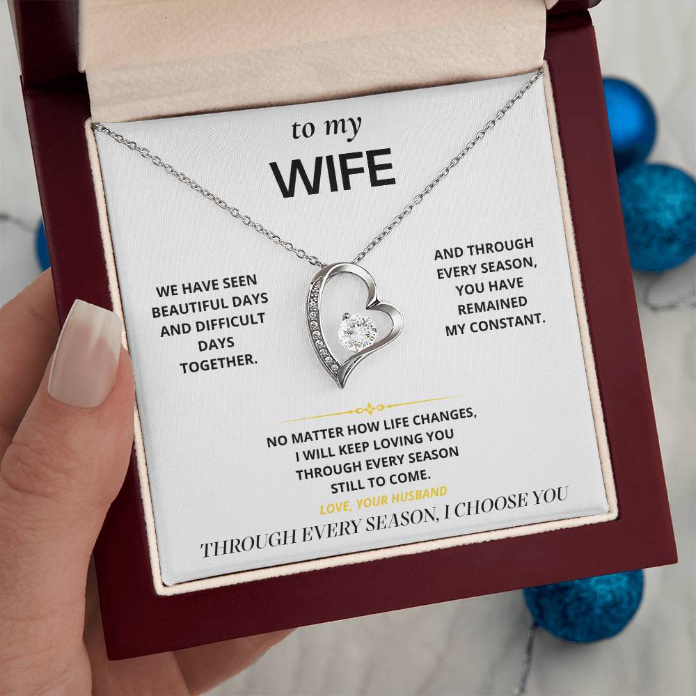 S18 - Through Every Season – Forever Love Necklace From Husband