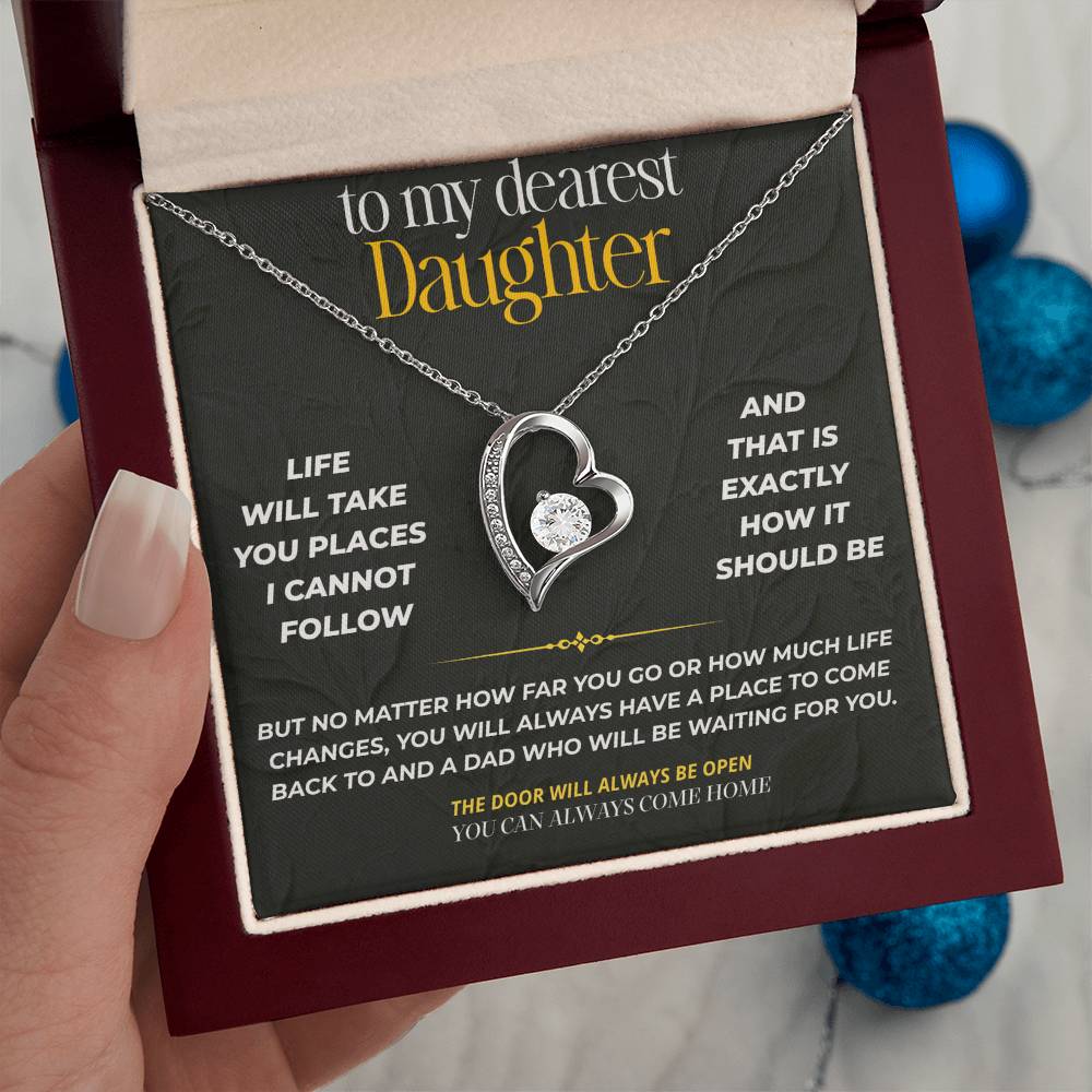 S211 - You Can Always Come Home – Forever Love Necklace From Dad