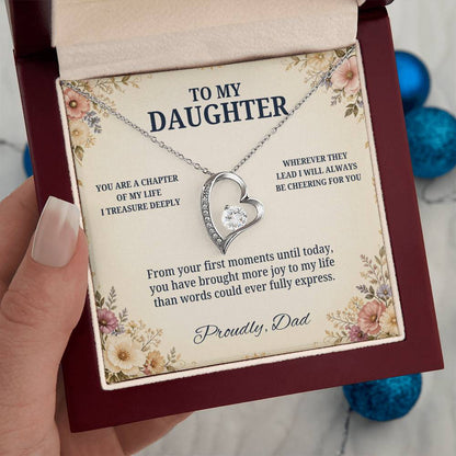 C62 - You Are The Beautiful Chapter Of My Life I Will Always Read With Pride - Forever Love Necklace