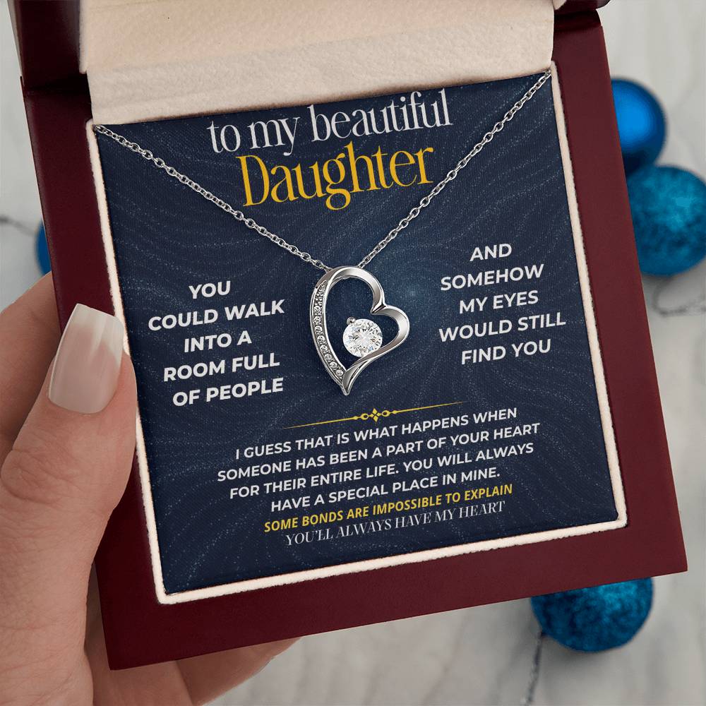 S277 - I’ll Always Have A Soft Spot For You – Forever Love Necklace From Dad