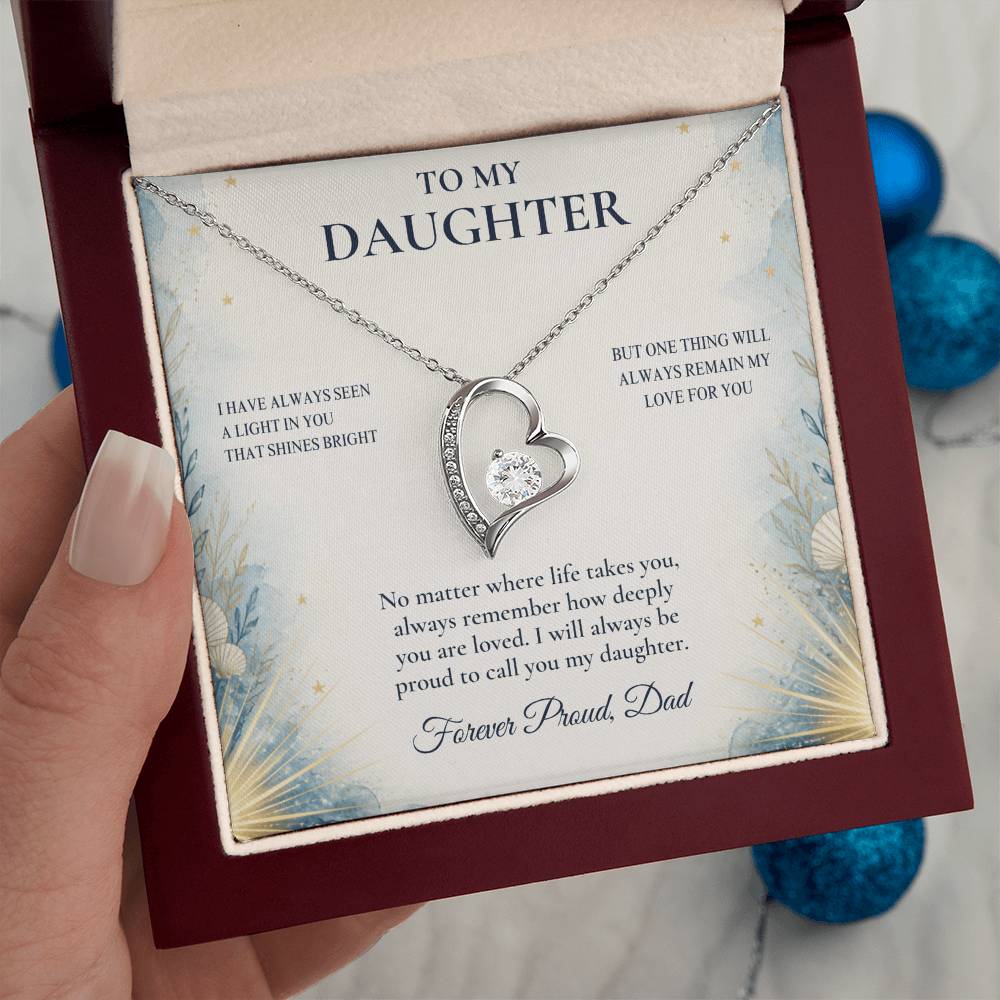 C71 - I Hope You Always See The Light In Yourself That I Have Seen Since The Beginning - Forever Love Necklace