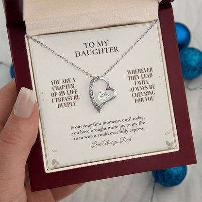 C112 - You Are The Beautiful Chapter Of My Life I Will Always Read With Pride - Forever Love Necklace