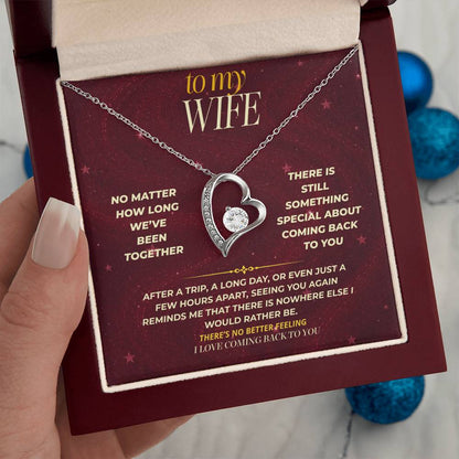 S175 - I Love Coming Back To You – Forever Love Necklace From Husband
